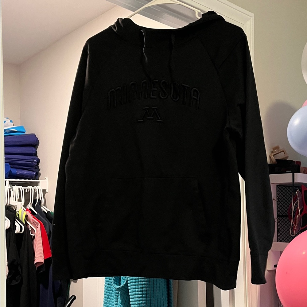 Black Minnesota Hoodie
